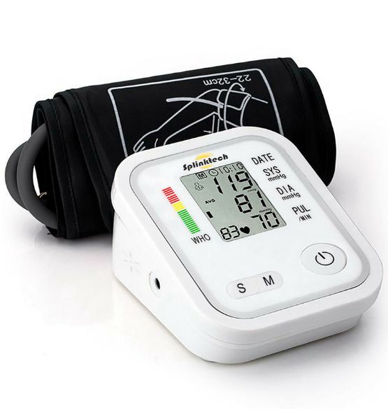 Blood Pressure Monitor Digital Automatic Upper Arm Intellisense 180 Memory